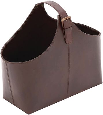 Кожаный ящик для хранения подарка корзины руки для вина/Sundries/праздничного подарка