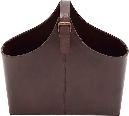 Кожаный ящик для хранения подарка корзины руки для вина/Sundries/праздничного подарка