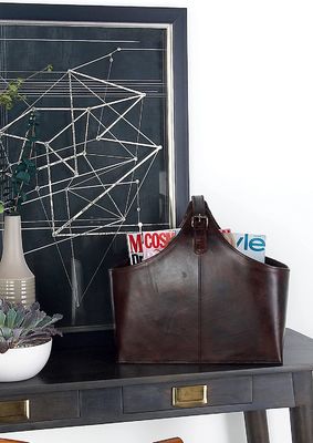 Кожаный ящик для хранения подарка корзины руки для вина/Sundries/праздничного подарка