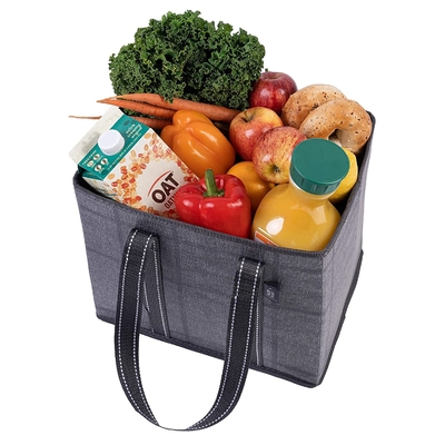 Продуктовая сумка складной хозяйственной сумки Tote трудная нижняя многоразовая