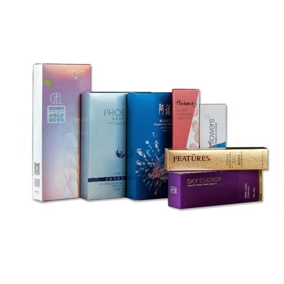 Skincare упаковывая духи сливк роскошного косметического тонера лосьона коробки лицевые