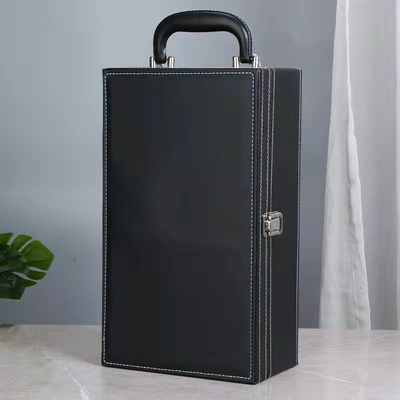 Логотип 35.2x27x11.5cm подарочной коробки бутылки красного вина прямоугольника изготовленный на заказ