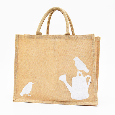 Пляж сумки Tote мешковины дам изготовленный на заказ напечатанный купая ежедневную жизнь покупок