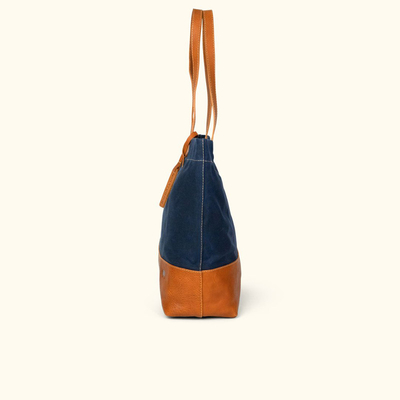 Холст сумки Tote большой емкости кожаным прочным водоустойчивым навощенный перемещением