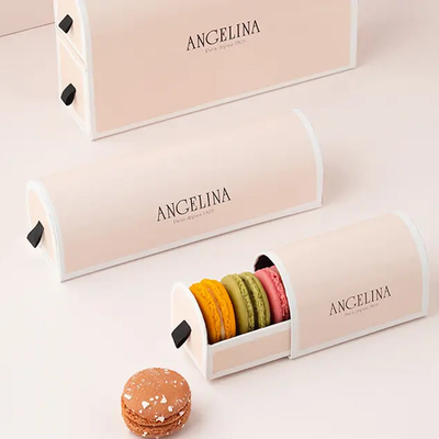 Таможня Paperboard подарочной коробки Macaron рождества печений