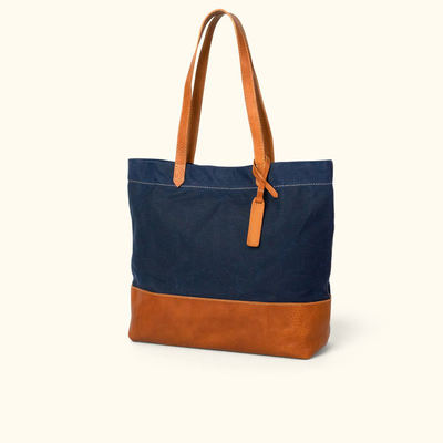 хорошая цена Холст сумки Tote большой емкости кожаным прочным водоустойчивым навощенный перемещением онлайн